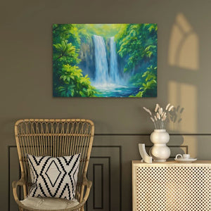 Hidden Waterfall - Luxury Wall Art