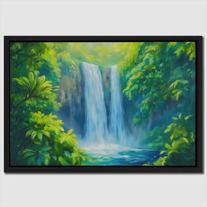 Hidden Waterfall - Luxury Wall Art