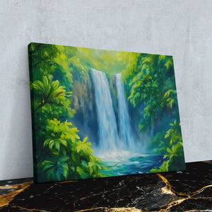 Hidden Waterfall - Luxury Wall Art
