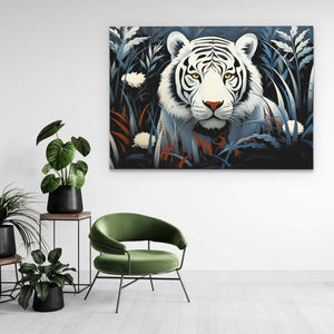 Hiding Tiger - Luxury Wall Art