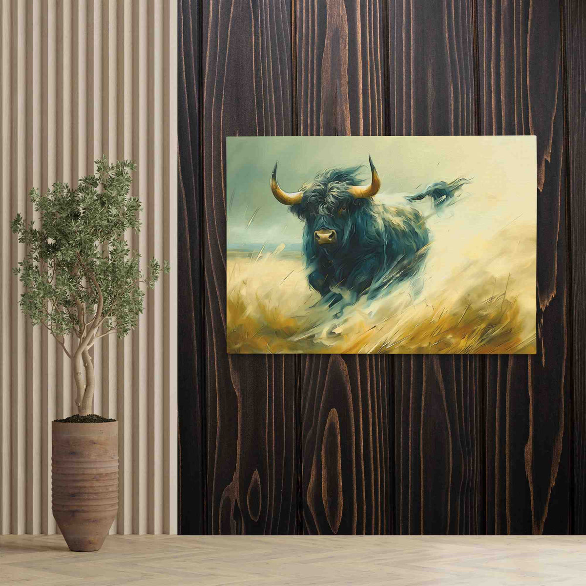 Highland Charge - Luxury Wall Art