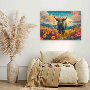 Highland Horns - Luxury Wall Art