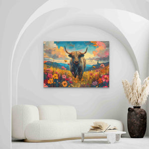 Highland Horns - Luxury Wall Art