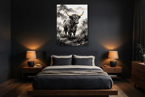Highland Sumi-e - Luxury Wall Art