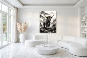 Highland Sumi-e - Luxury Wall Art