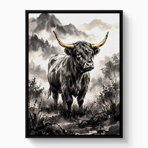 Highland Sumi-e - Luxury Wall Art