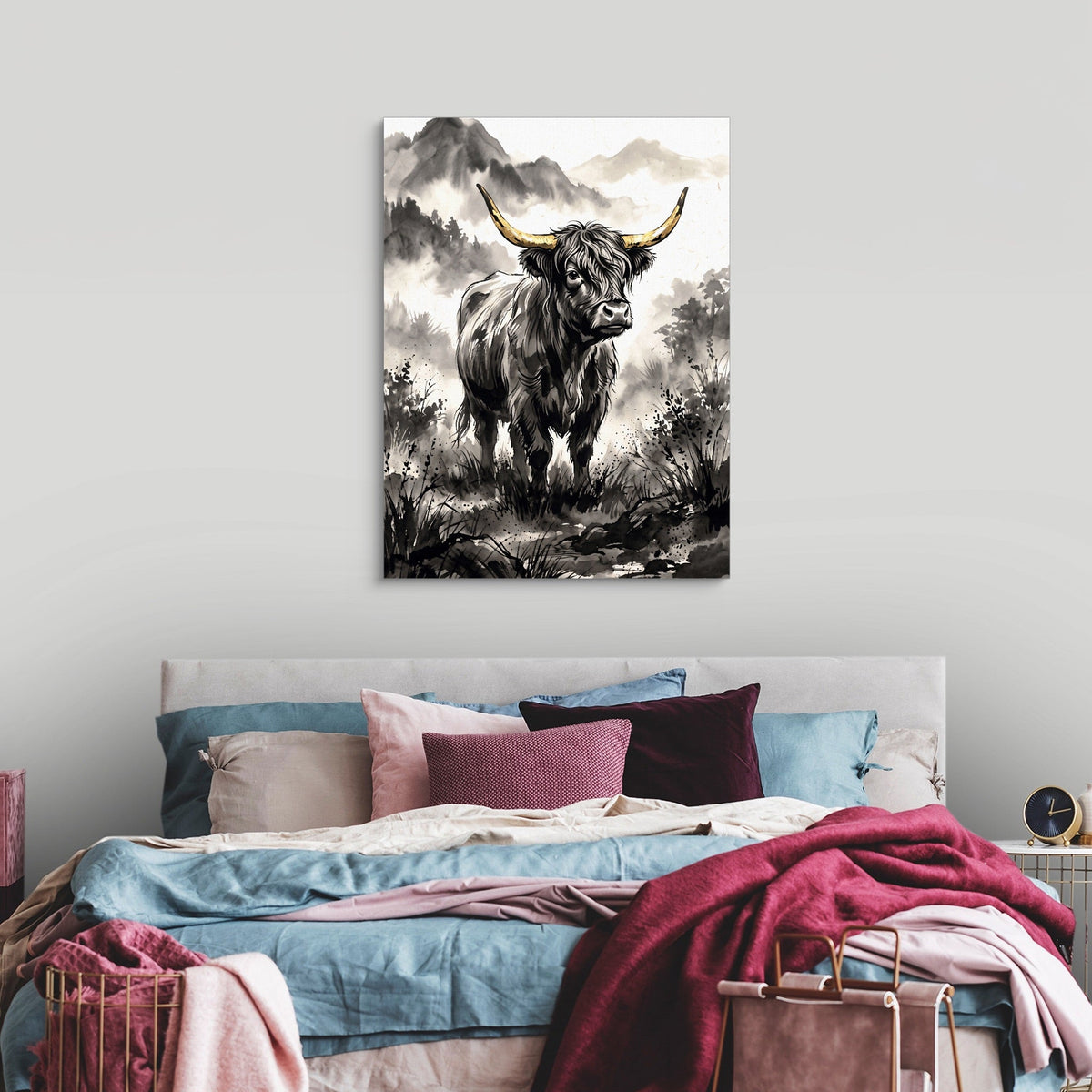 Highland Sumi-e - Luxury Wall Art
