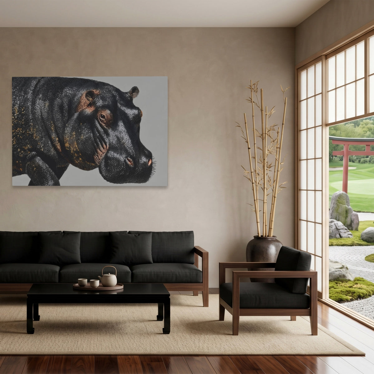 Hippo Slate Profile — Hippo Slate Profile Japanese Garden Land 157