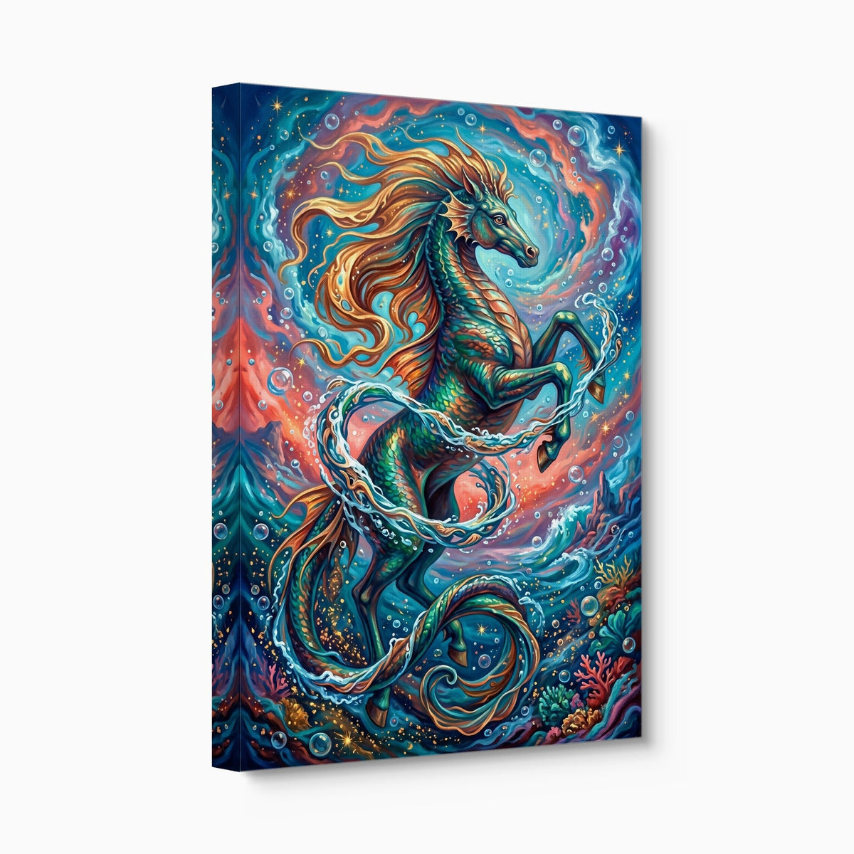 Hippocampus Rising - Luxury Wall Art