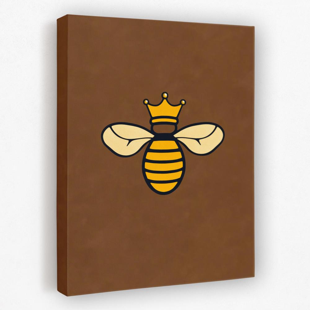 Honey Bee Queen - Luxury Wall Art