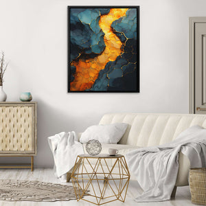 Honeycomb Lava - Luxury Wall Art