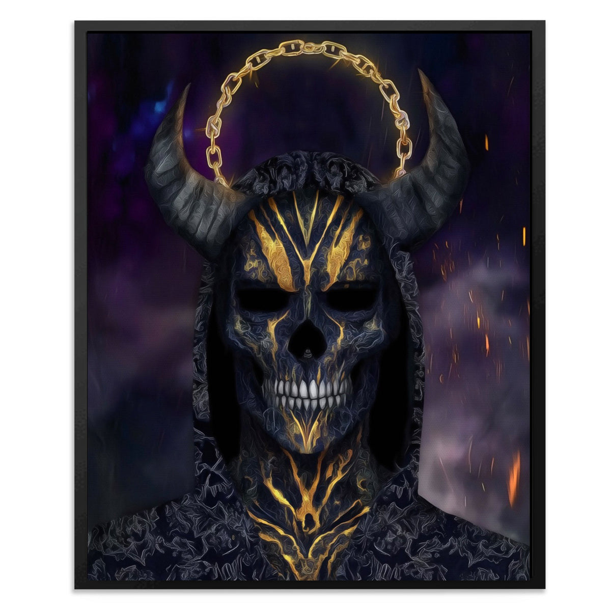 Horned Chain Oracle - Luxury Wall Art