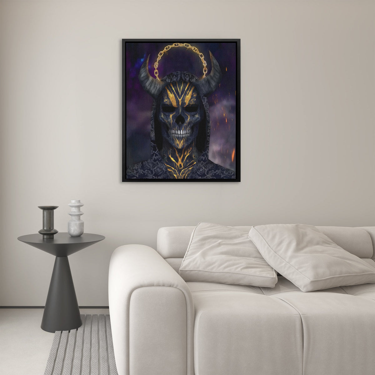 Horned Chain Oracle - Luxury Wall Art