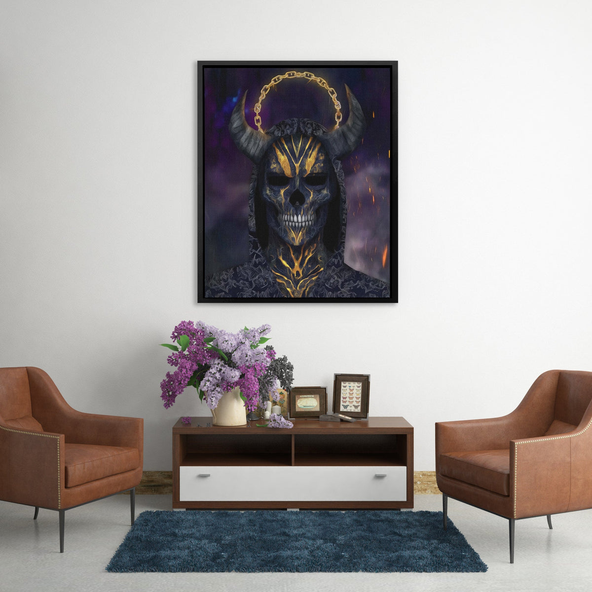Horned Chain Oracle - Luxury Wall Art