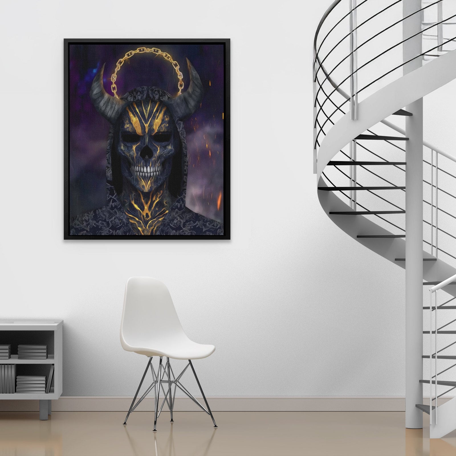 Horned Chain Oracle - Luxury Wall Art