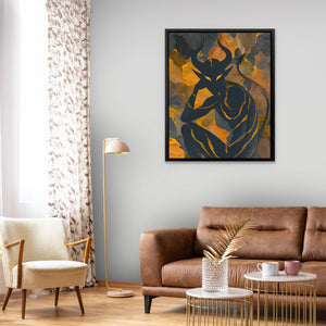 Horned Flame Sovereign - Luxury Wall Art