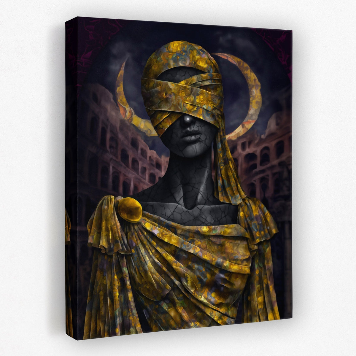 Horned Goddess - Luxury Wall Art