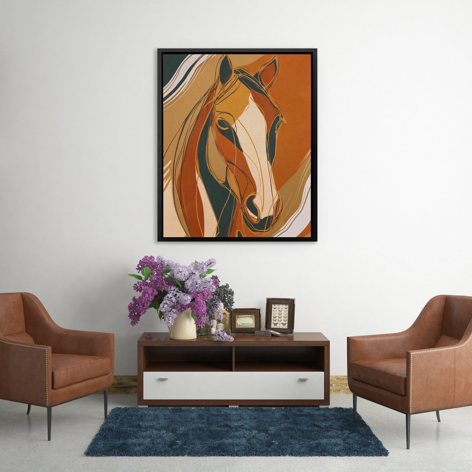 Horse Autumn Grace - Luxury Wall Art