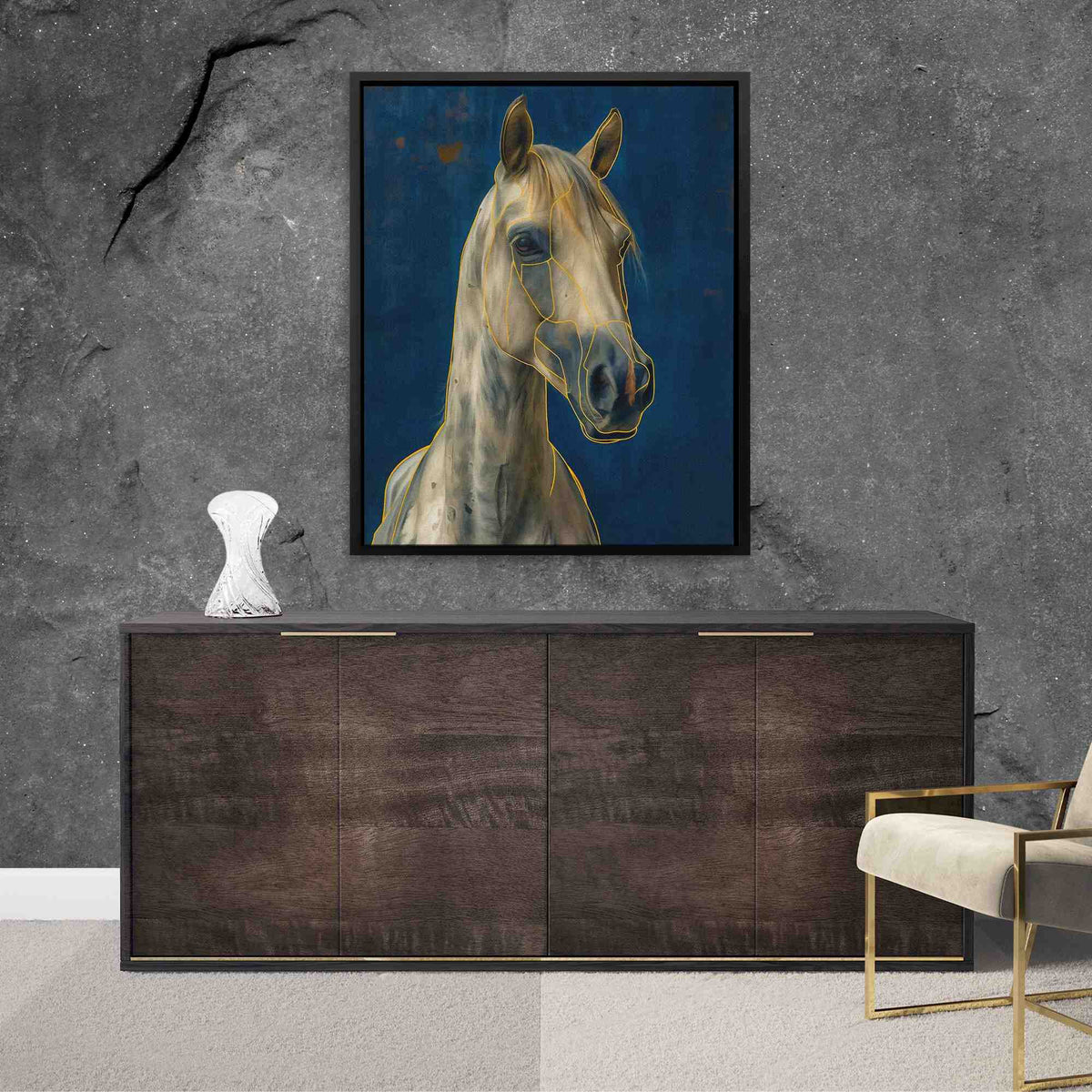 Horse Structure - Luxury Wall Art