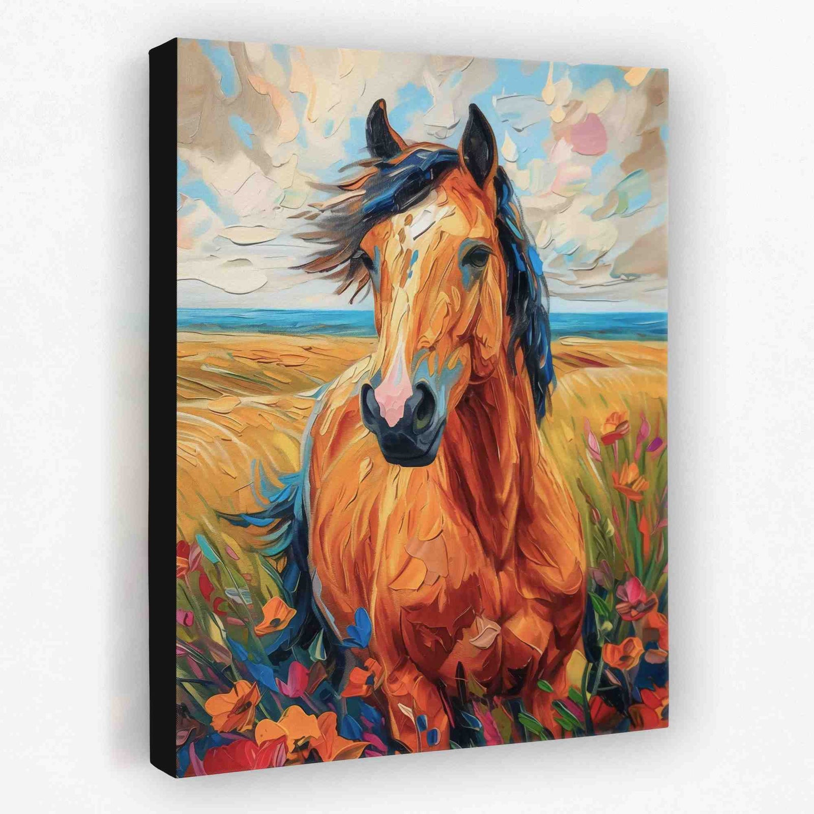Horse Treats - Acrylic Canvas Wall Art