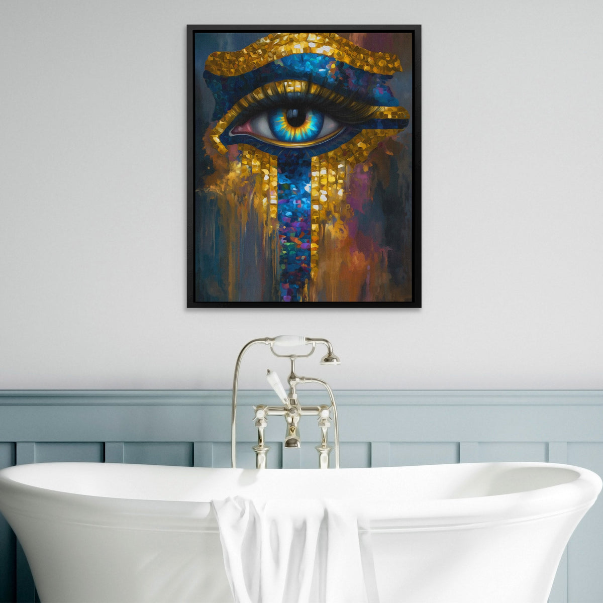 Horus Digital Tears - Luxury Wall Art