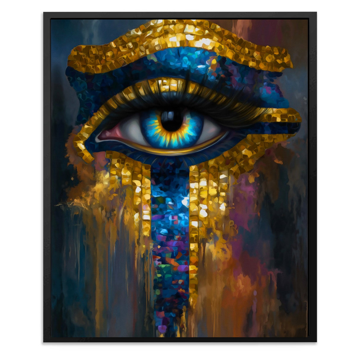 Horus Digital Tears - Luxury Wall Art