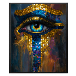 Horus Digital Tears - Luxury Wall Art