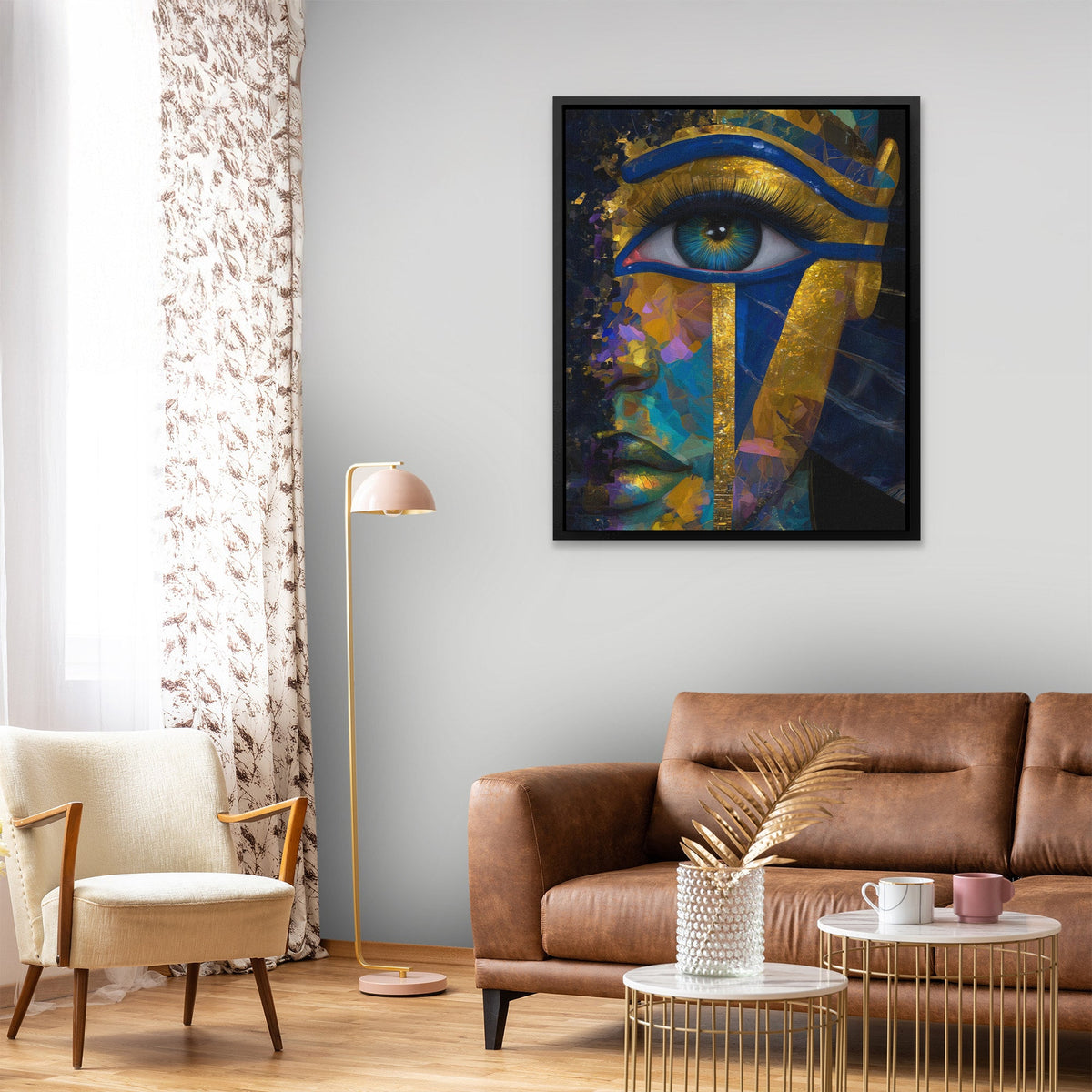 Horus Divine Awakening - Luxury Wall Art