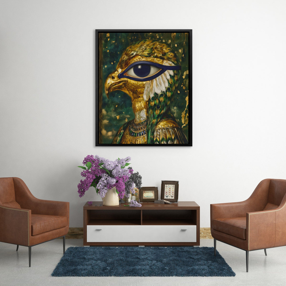 Horus Divine Crown - Luxury Wall Art
