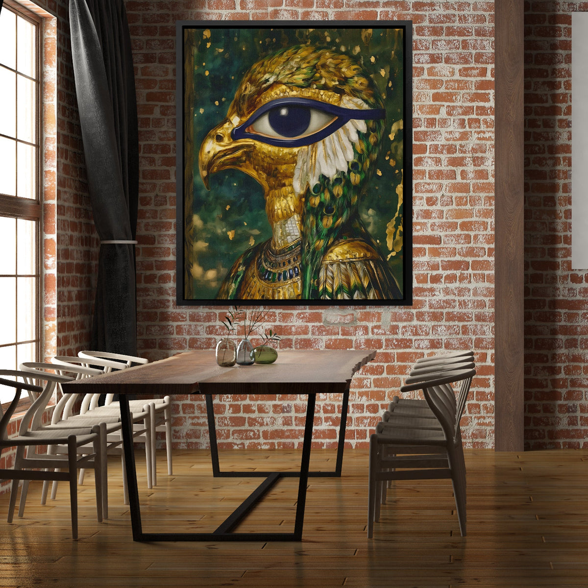 Horus Divine Crown - Luxury Wall Art