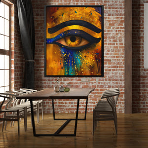 Horus Eternal Glow - Luxury Wall Art