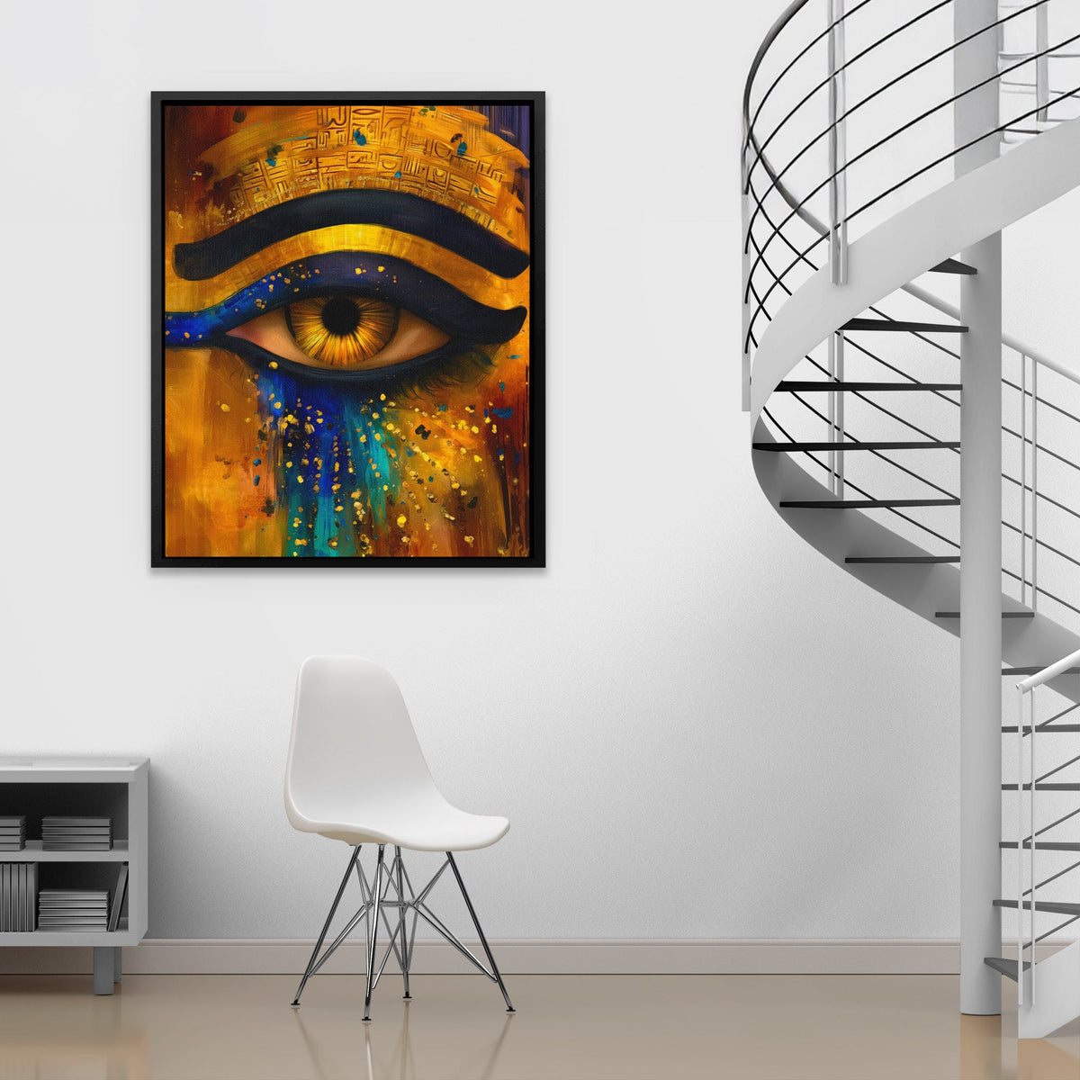 Horus Eternal Glow - Luxury Wall Art