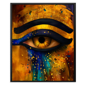 Horus Eternal Glow - Luxury Wall Art