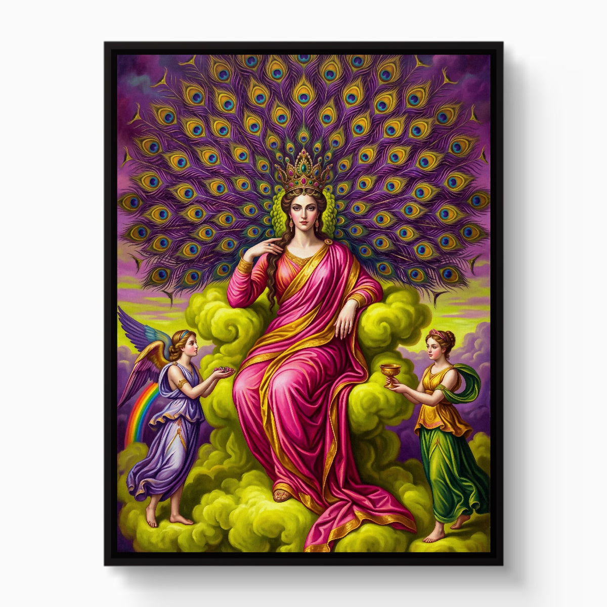 Horus' Eye of Protection — horus' eye of protection white studio framed black