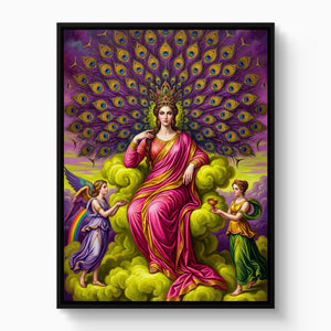 Horus' Eye of Protection — horus' eye of protection white studio framed black