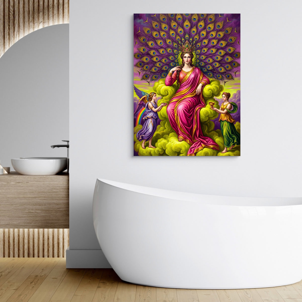 Horus' Eye of Protection — horus' eye of protection sq bathroom hotel 1port flush print