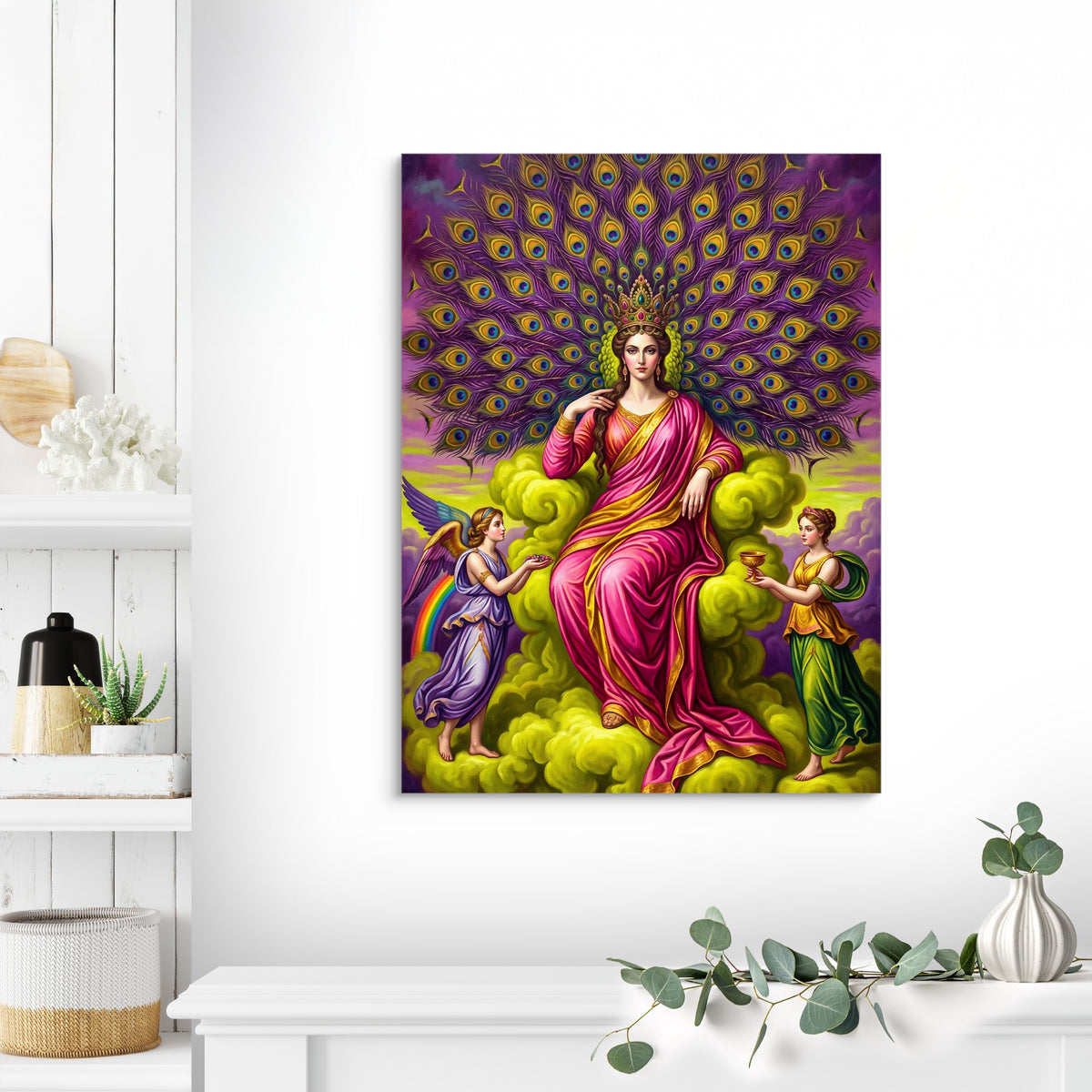 Horus' Eye of Protection — horus' eye of protection sq land living room lux 1port flush print