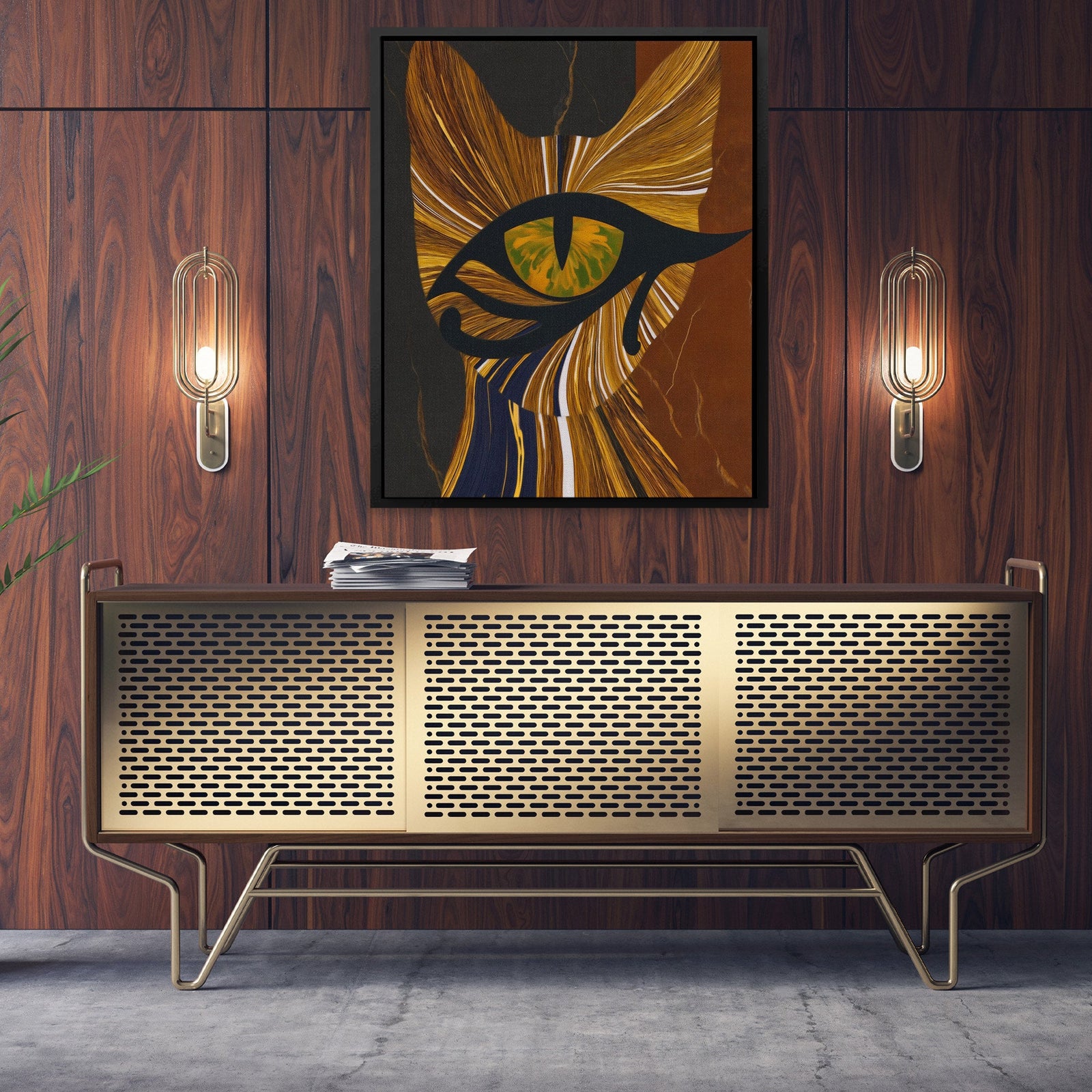 Horus Solar Flare - Luxury Wall Art