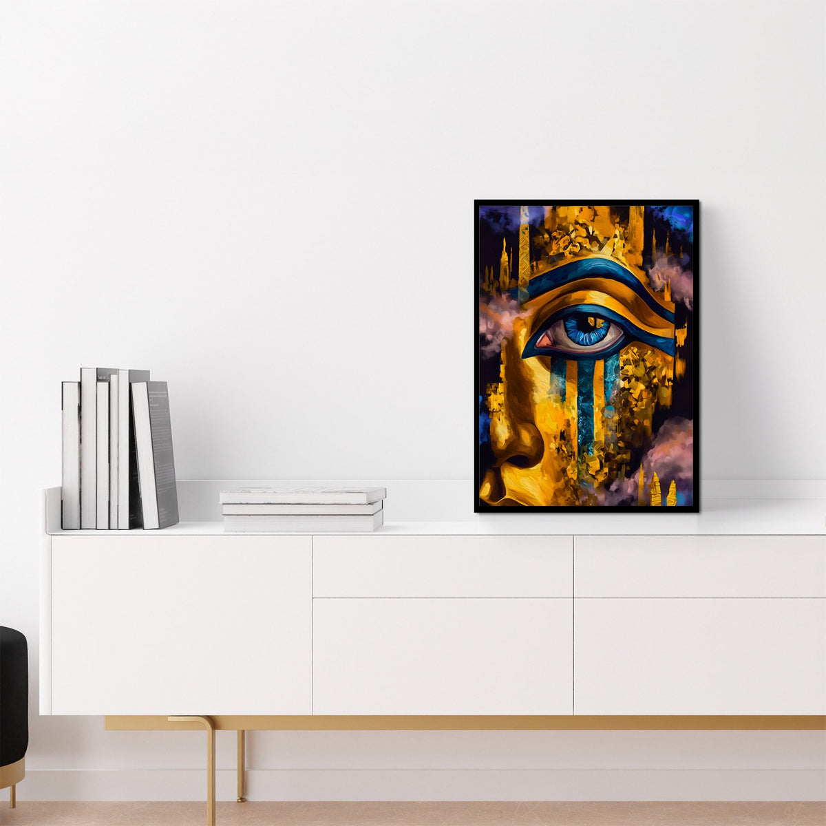 Horus Temple Rising - Luxury Wall Art