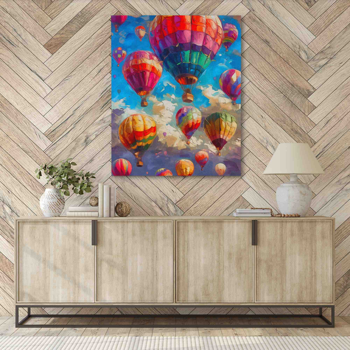 Hot Air Balloon Festival - Luxury Wall Art