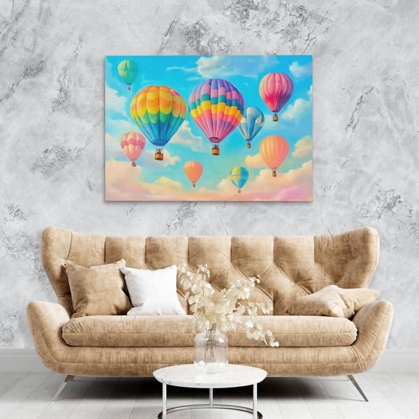 Hot Air Heaven in a room
