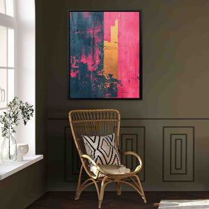 Hot Pink Gold - Luxury Wall Art