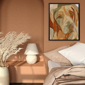 Hound's Copper Dreams - Luxury Wall Art