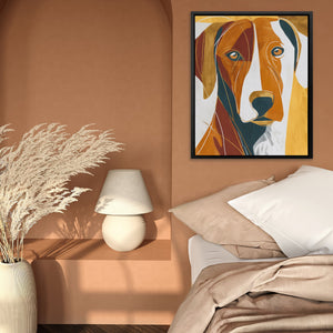 Hound's Golden Hour - Luxury Wall Art