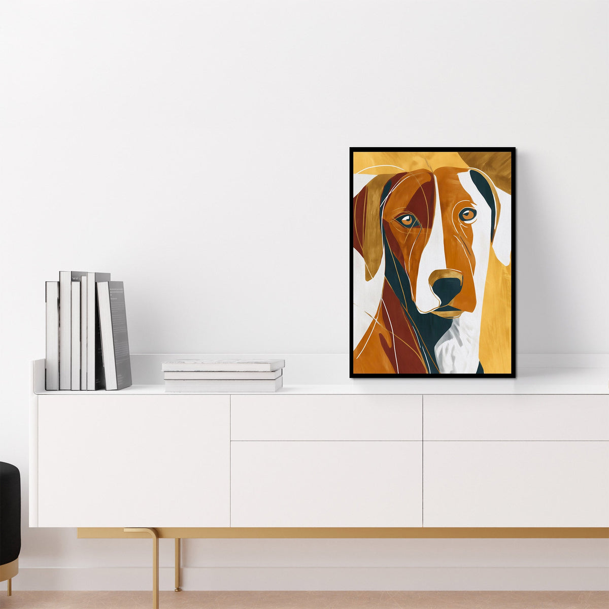 Hound's Golden Hour - Luxury Wall Art
