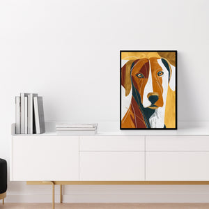 Hound's Golden Hour - Luxury Wall Art