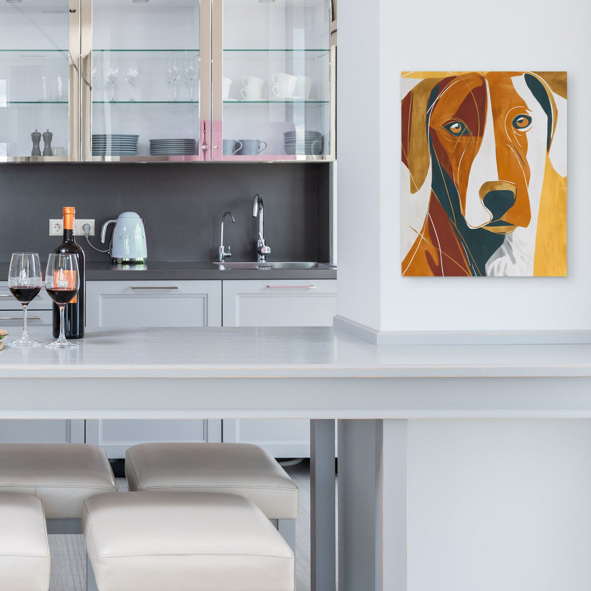 Hound's Golden Hour - Luxury Wall Art