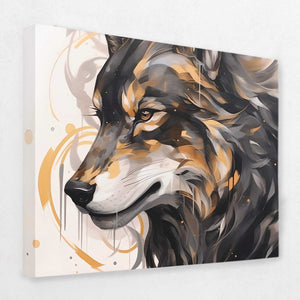 Howling Gold - Luxury Wall Art