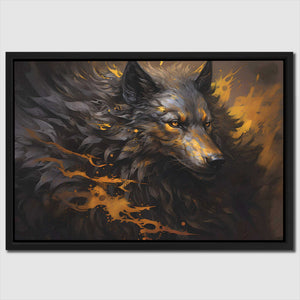 Howling Majesty - Luxury Wall Art