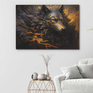 Howling Majesty - Luxury Wall Art